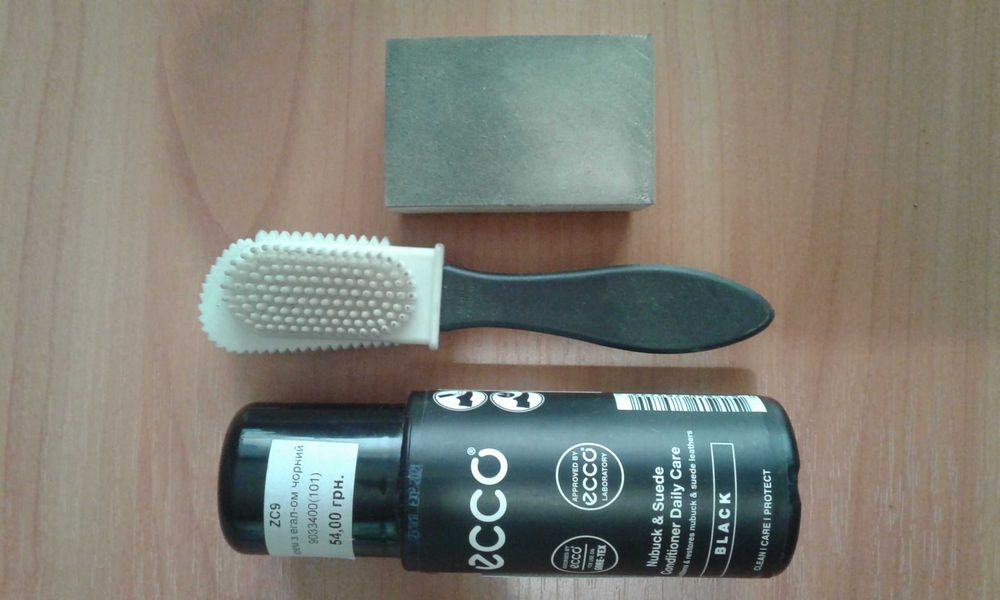 Набір для чищеня  взуття з нубуку та замші  ECCO