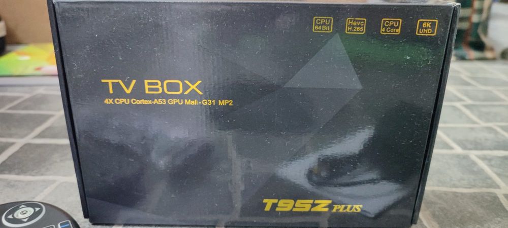 TV Box Android 12 T95Z Plus 6K - Transforma a tua TV (Kit Completo)