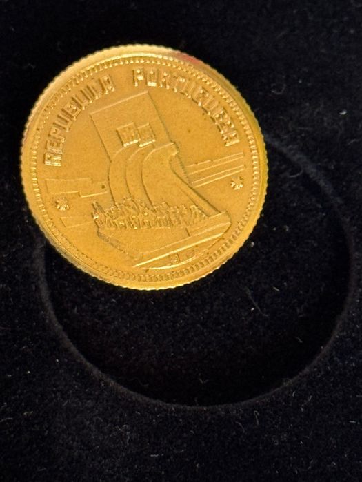 Moeda de ouro 1 euro ano 1996