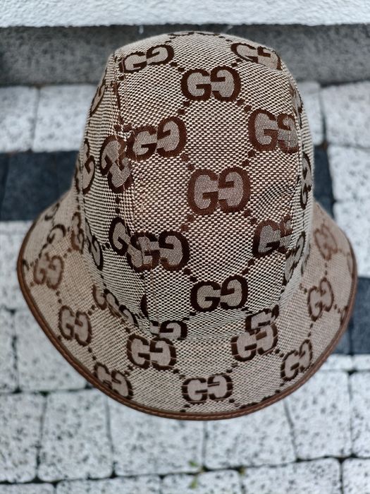 Kapelusz bucket Gucci GG panama czapka