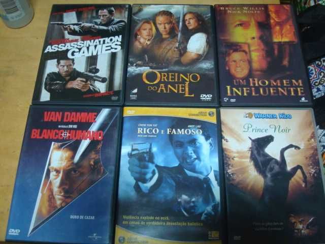 lote 12 dvds originais alguns raros