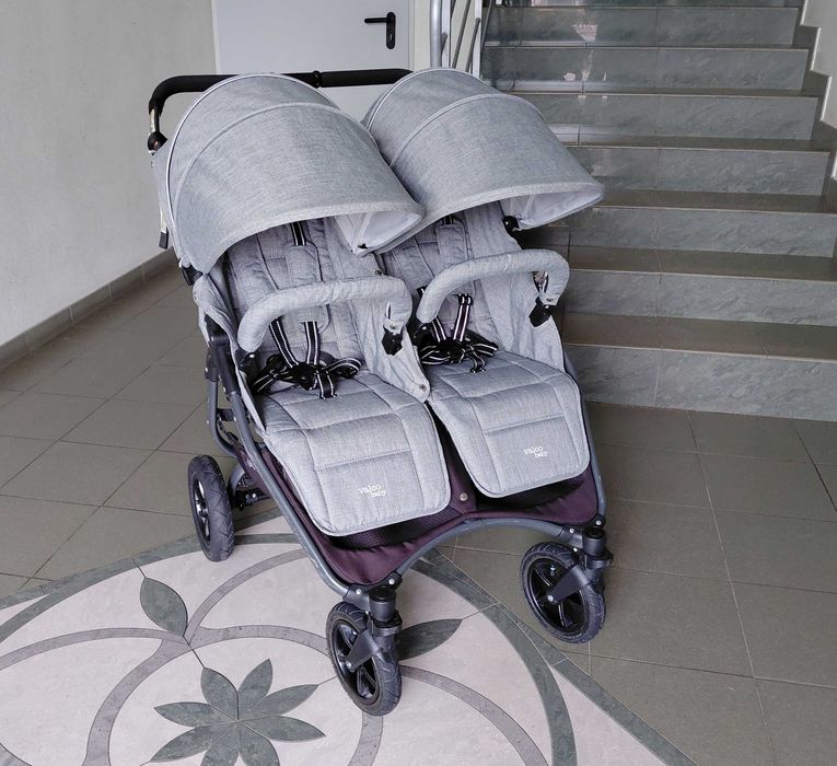 Wózek dla bliźniąt 2w1 Valco KOMIS