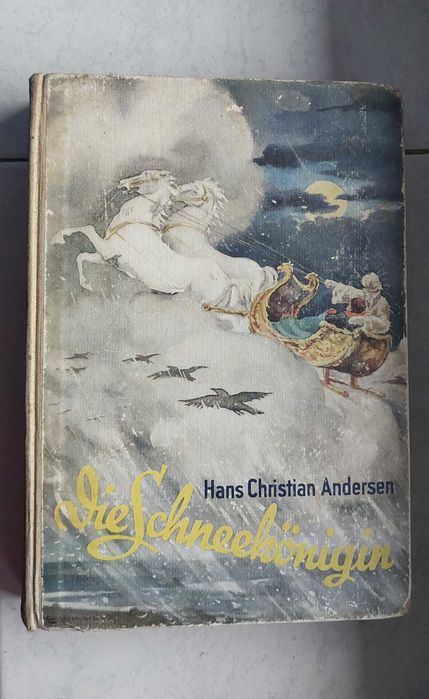 Książka niem. Die Schneekonigin und andere Marchen 1935