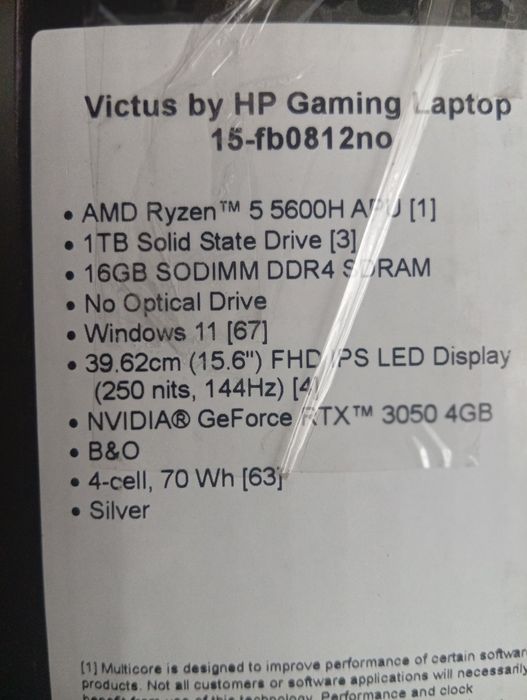 Ігровий ноутбук Victus 5600H