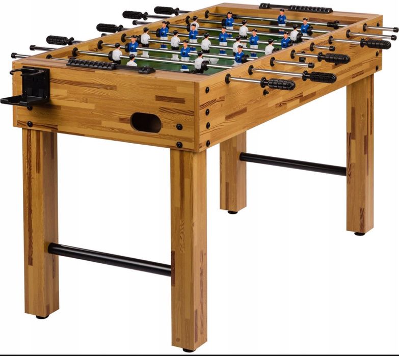 Gra PIŁKARZYKI Stół do Piłkarzyków na Nogach 125x101x79 cm Prezent