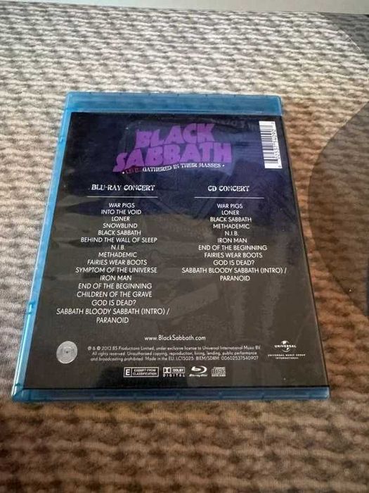 Black Sabbath - Live...Gathered In Their Masses Koncert Blu-ray + CD