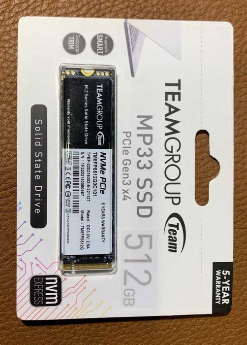 SSD m.2 накопитель TEAM GROUP MP33 512 GB