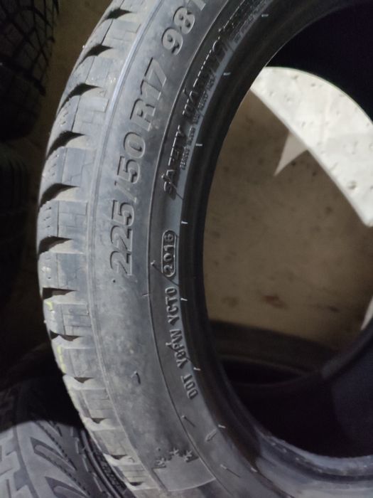 ‼️Гума зимова 225/50 R17 marshal kumho зима комплект 4шт шипи‼️