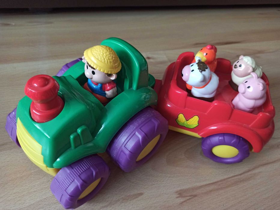 Pan Dumelek traktorek grający farmer