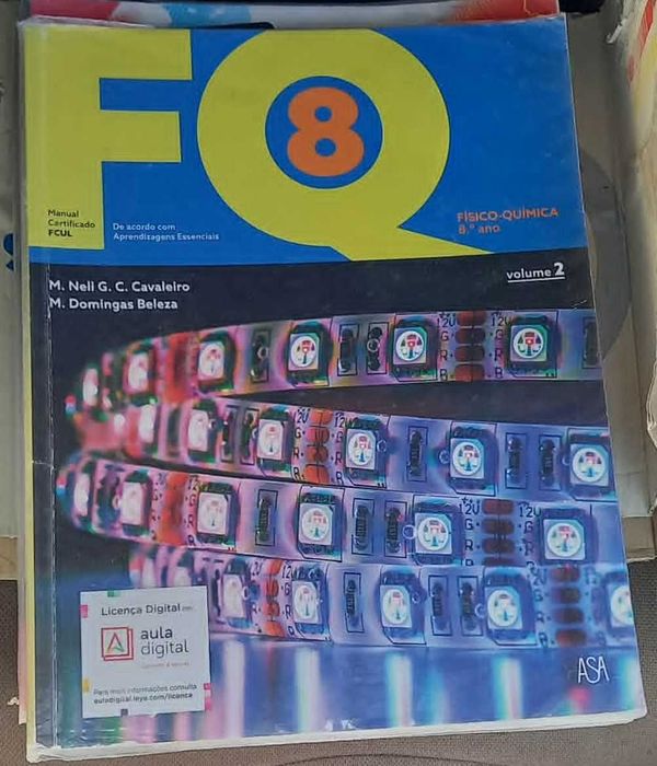 Livro escolar - 8º ano - Fisico-Quimica - Parte 2