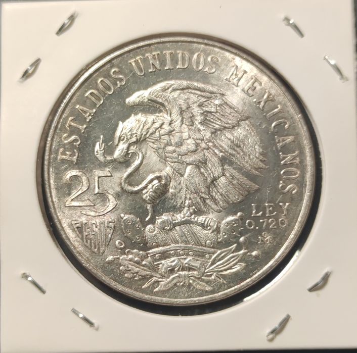 25 Pesos (Prata)