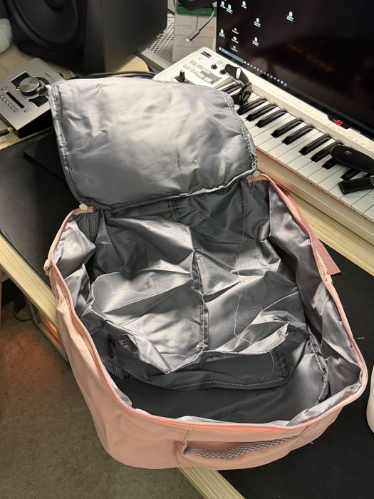 Mochila de viagem (Rosa) 44x28x15 (25L)