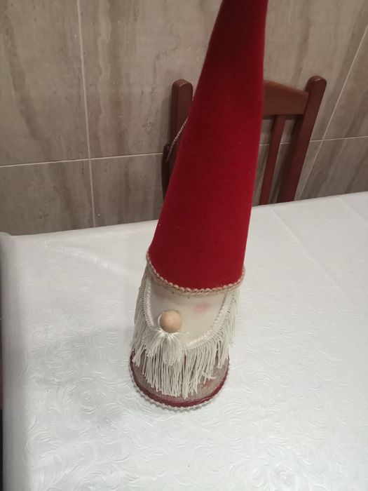 Pai Natal feito a mão