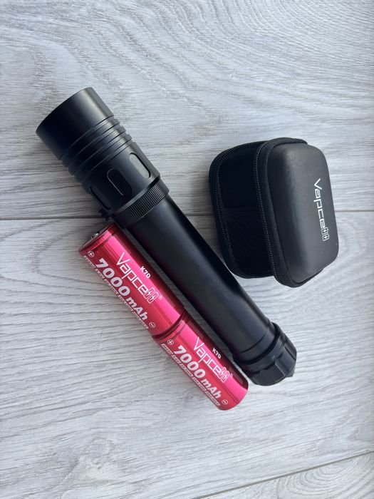 Великий Підводний ліхтар 30W  XHP70.2 26650 2шт дайвінг полювання