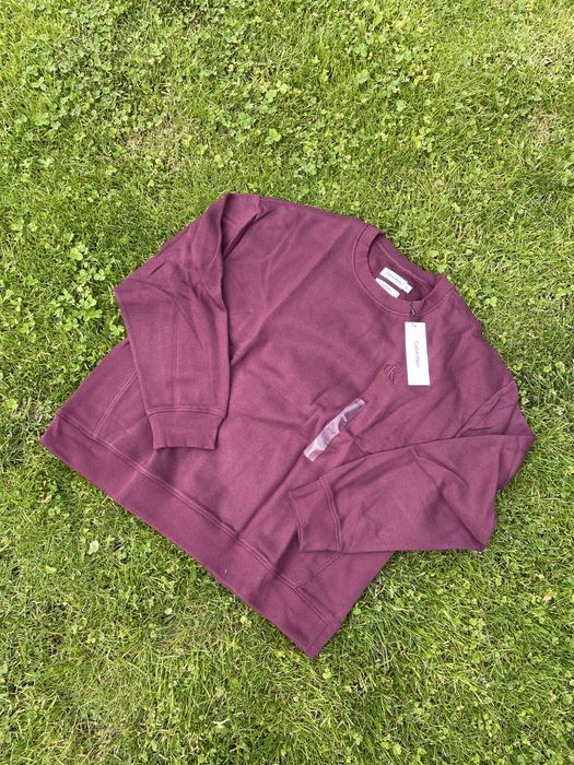 Кофта calvin klein свитшот ( ck Plum sweatshirt ) c америки L