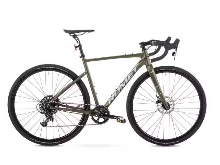 Rower Gravel ROMET Boreas 2 56 zielony LIKWIDACJA sklepu ROWEROWEGO