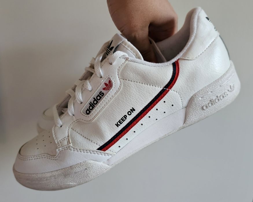 Adidas Continental 80 rozm 38 2/3 białe buty sportowe damskie męskie