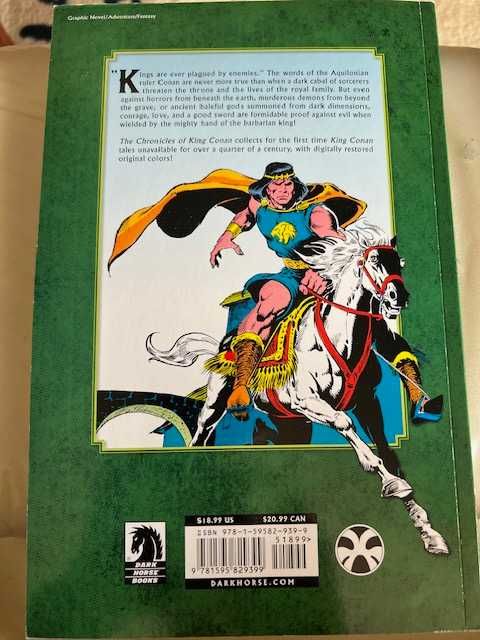 The Chronicles of King Conan Volume 3, Dark Horse TPB