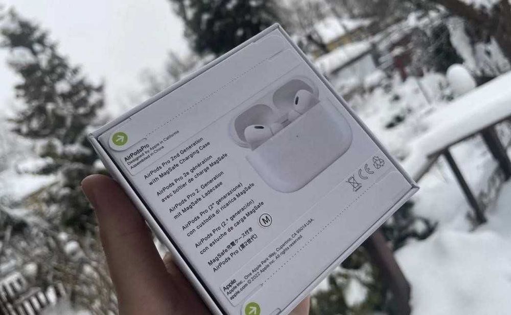 Беспроводные наушники аірподс pro 2 Premium + чехол в подарок