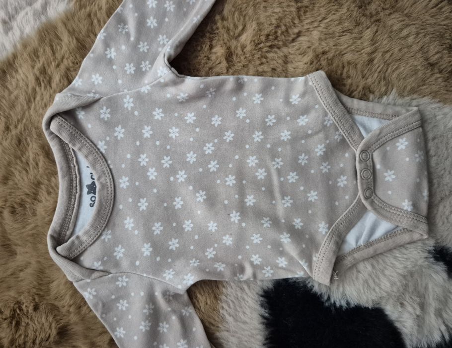 Zestaw body dziecięcych rozmiar 56 nowe bez metki