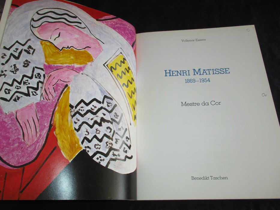 Livro Henri Matisse Mestre da Cor Taschen