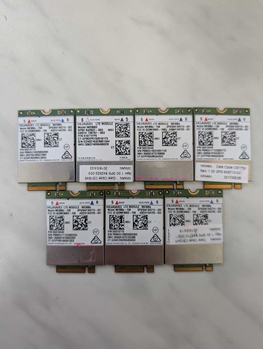 Модем LTE 4G M.2 Sierra HP Huawei Ericsson