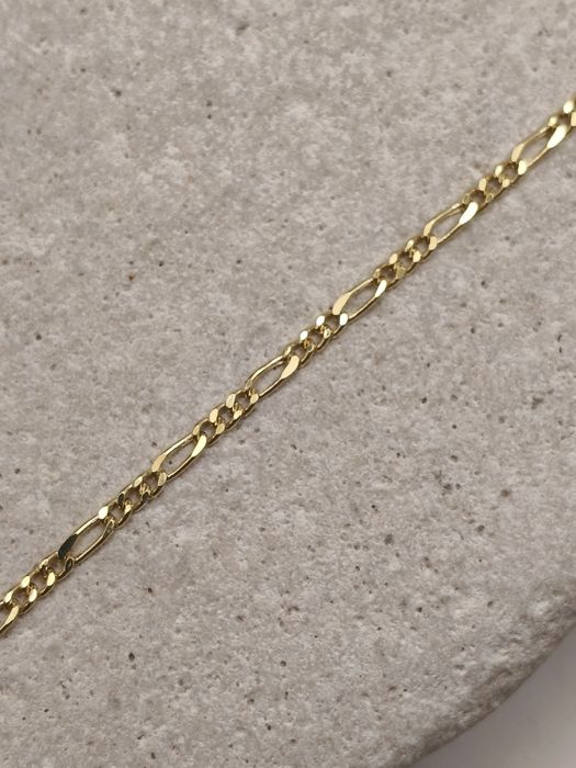 Złoty łańcuszek Figaro 585