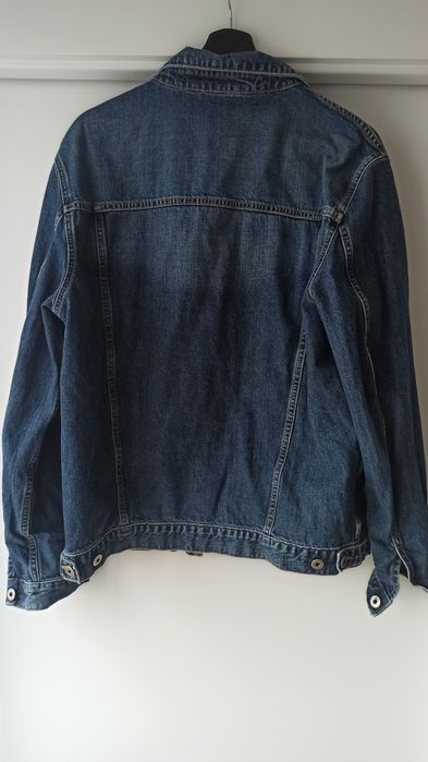 Kurtka jeansowa dżinsowa oversize unisex ciemna