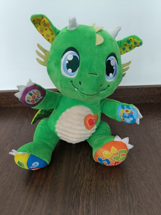 Peluche dragão interativo novo