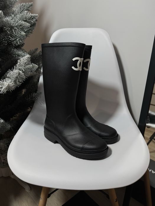 Гумові чоботи Chanel