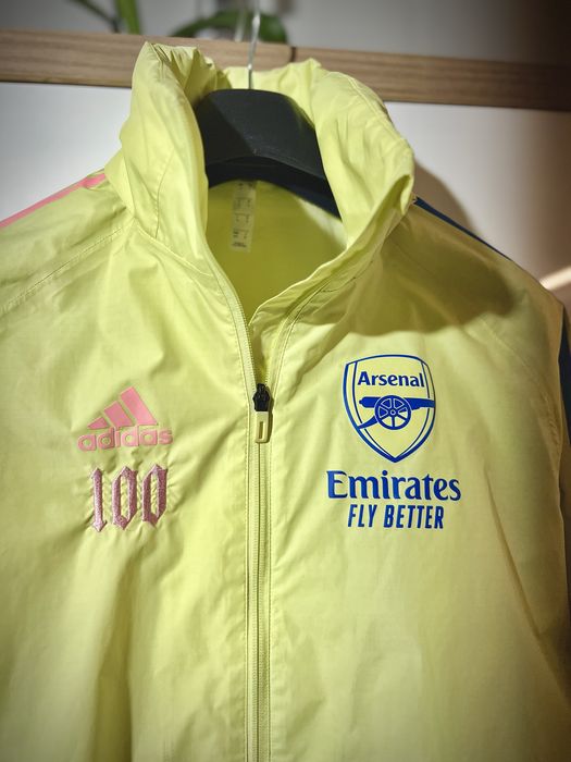 Kurtka piłkarska Arsenal Londyn firmy Adidas roz. M/L