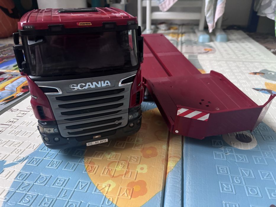 Bruder Scania, трал , тягач
