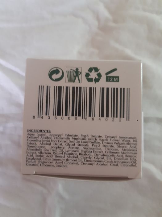 Creme facial para acne novo