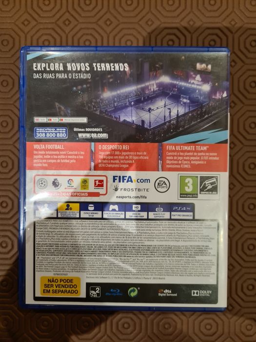 Jogo Fifa20 PS4 como novo