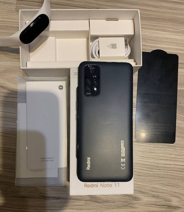 Xiaomi redmi note 11, 4/128Gb+ годинник