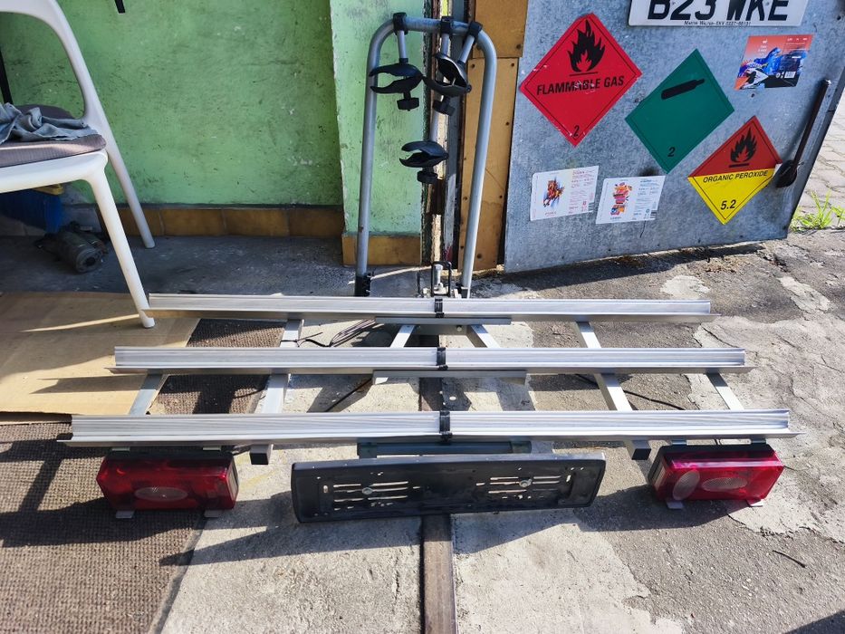 Bagażnik rowerowy montowany na hak na 3 rowery, Interunion Atlas