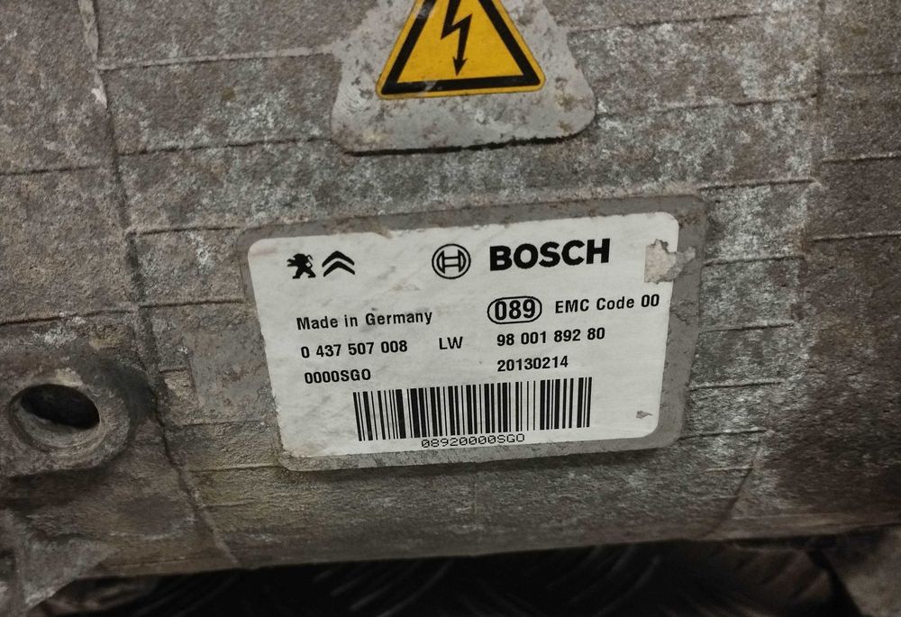 Diferencial para Peugeot 508 3008 DS5 (2013) Bosch 0437507008 9800189280