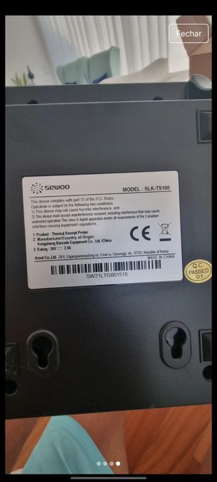 Impressora térmica