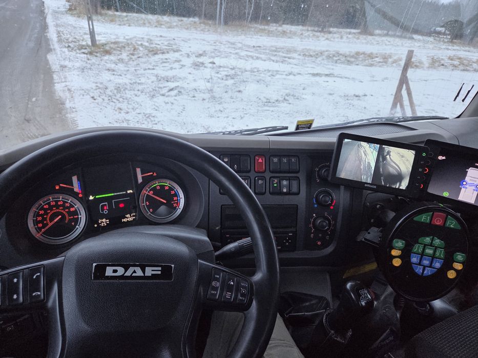 Daf zamiatarka drogowa scarab 1 silnik