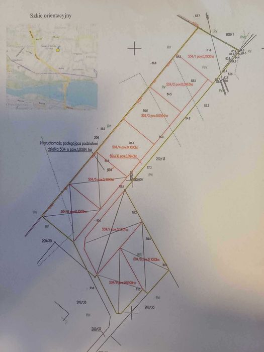 Sprzedam działki budowlane z warunkami zabudowy Szpetal Górny