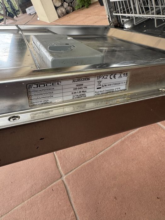 Maquina Lavar Loica JOCEL para peças