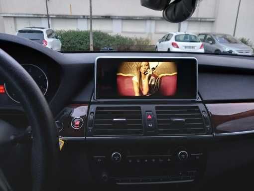 Radio Android BMW X5 E70 X6 E71 F15 F16 wifi Bluetooth gps + kamera cofania