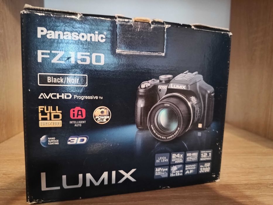 Фотоапарат Panasonic Lumix DMC-FZ150 Black