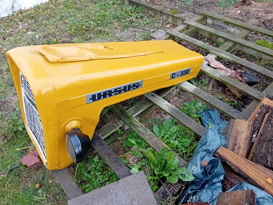 Maska do Ursusa C-330 z lampami – super stan! Okazja!