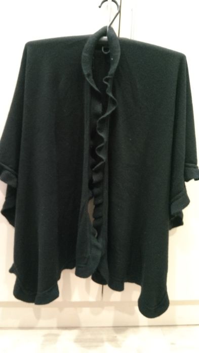 Теплая накидка шерсть.