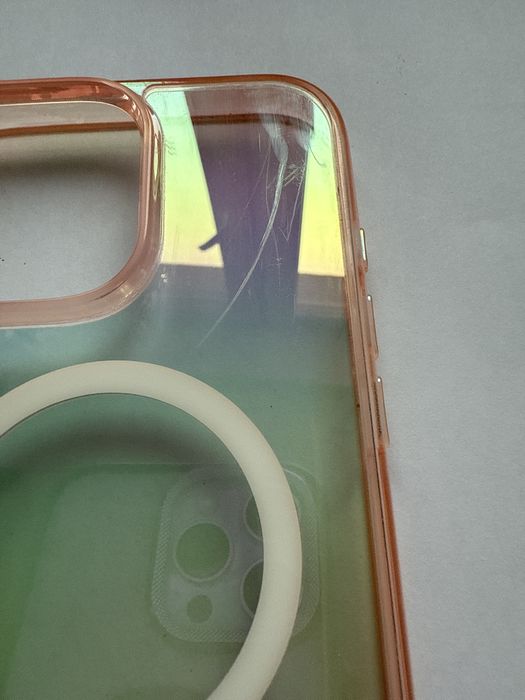 Чохол для iPhone Pro Max Holo pink від Laut