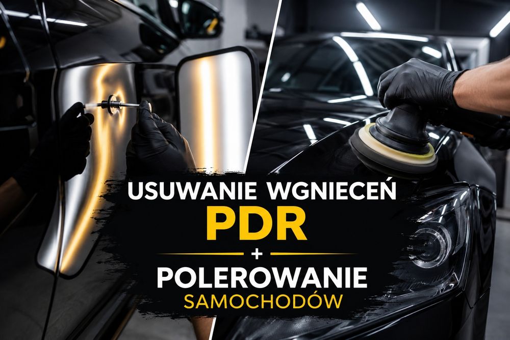 Mobilne Usuwanie wgnieceń PDR/ Polerowanie samochodów