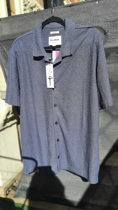 Koszulka polo niebieski męski