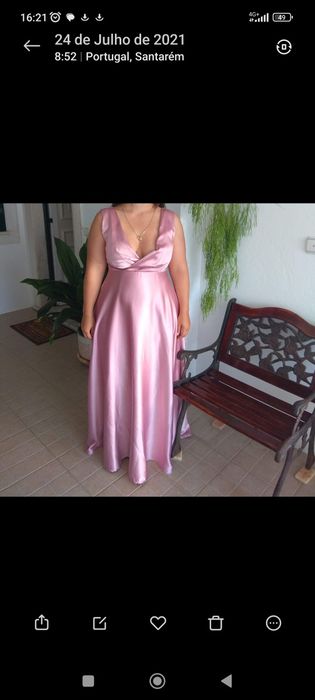 Vestido cerimónia