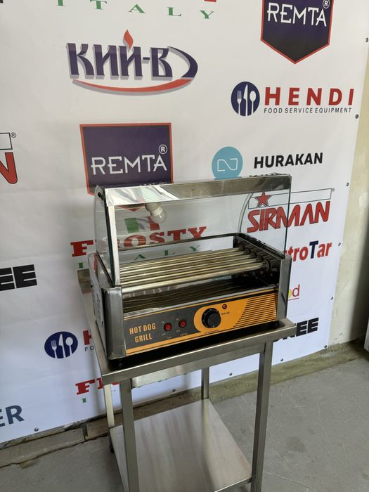 Гриль Роликовий Для Сосисок-Ковбасок На 5 Роликів!!